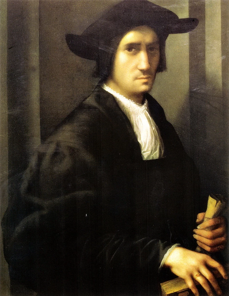 Ritratto di giovane in nero - Galleria degli Uffizi, Firenze